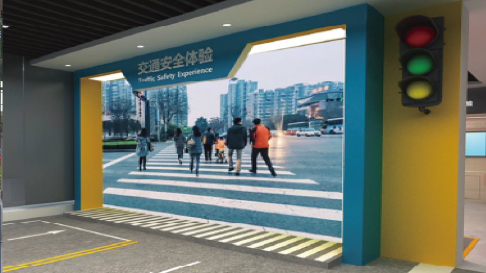 路口交通安全通行训练系统